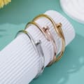 Miniatyrbild 8 av 11: Diamond titanium steel Armband