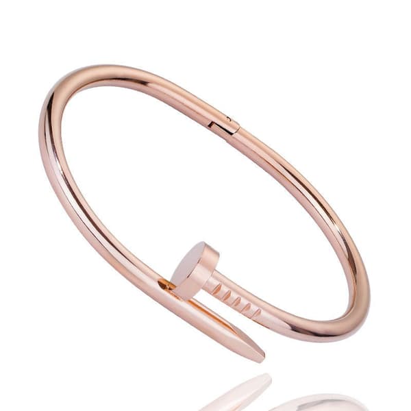 Diamond titanium steel Armband