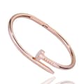 Miniatyrbild 4 av 11: Diamond titanium steel Armband