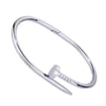 Miniatyrbild 7 av 11: Diamond titanium steel Armband