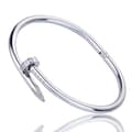 Miniatyrbild 1 av 11: Diamond titanium steel Armband