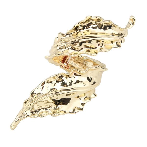 Retro gold leaf spiral armband