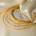 Miniatyrbild 4 av 7: 14K Gold Stainless Steel Halsband
