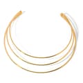 Miniatyrbild 1 av 7: 14K Gold Stainless Steel Halsband