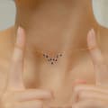 Miniatyrbild 1 av 6: 925 Sterling Silver Halsband
