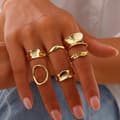 Miniatyrbild 1 av 8: 6Pcs/Set Ring