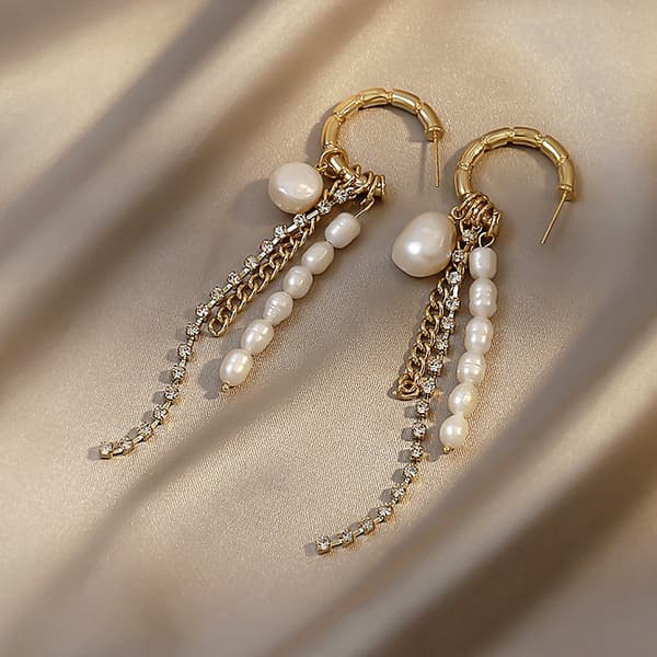 Örhänge Freshwater Pearl