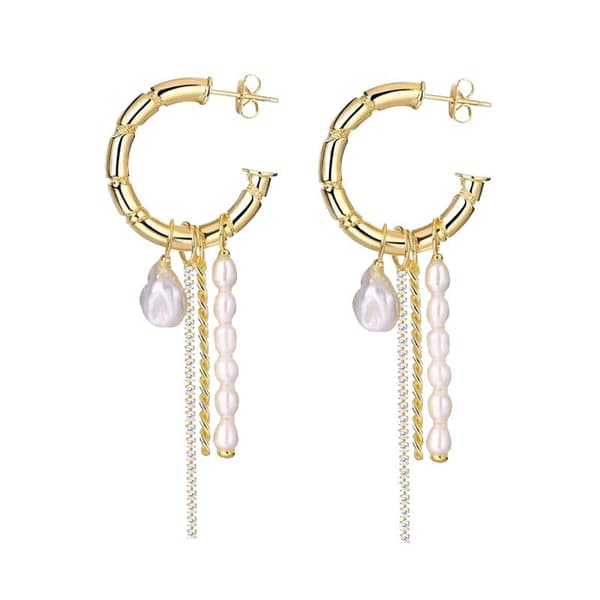Örhänge Freshwater Pearl