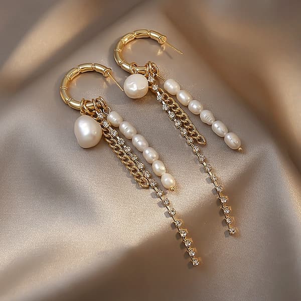 Örhänge Freshwater Pearl