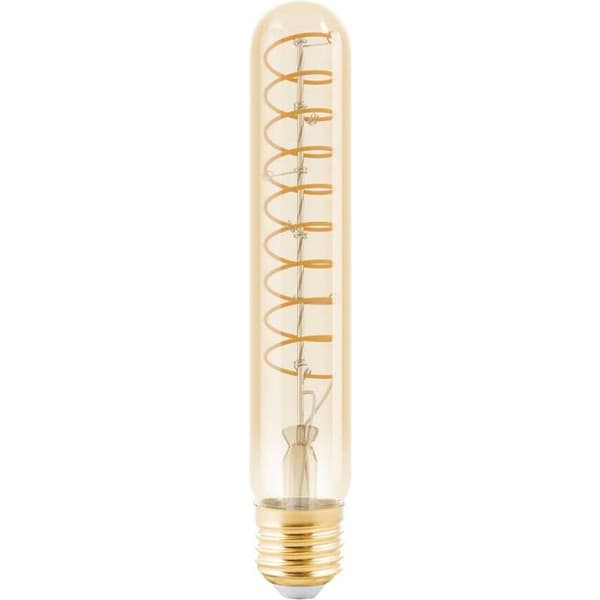 Eglo E27 T30 DECO SPIRAL 4W 180LM 1600K DMPB. AMBER #8