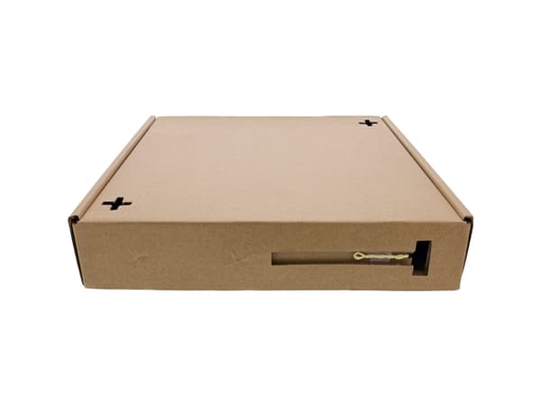 InLine FTTH connection box pre-assembled 4x LC/APC 9/125µm 10m, LC/APC, Male/Female, OS2, White, Single-mode, Box