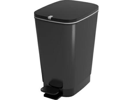 Curver / Keter KETER AVFALLSBEHÅLLARE MED PEDAL 35L JUODA