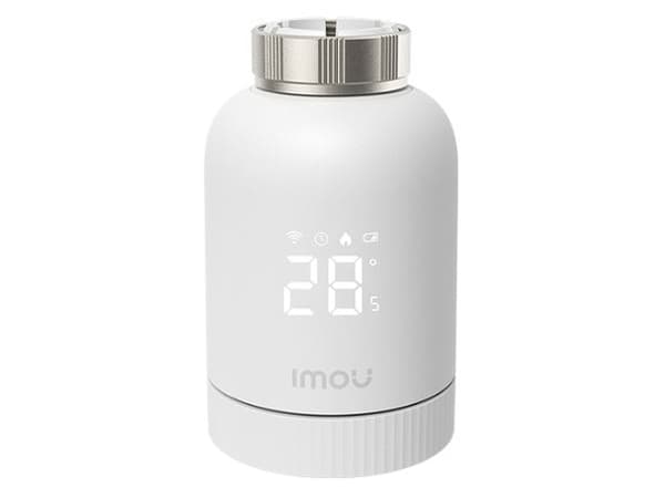 Imou TRV1, Digitaalinen termostaatti, Huone, ZigBee, Valkoinen, 100 m, Paristo