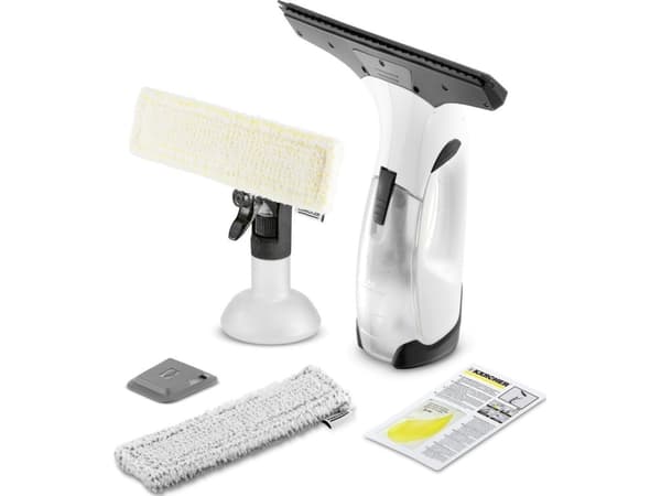 Kärcher WV 2 Plus P, Black, White, 0.1 L, 28 cm, 105 m², 3 h, 35 min