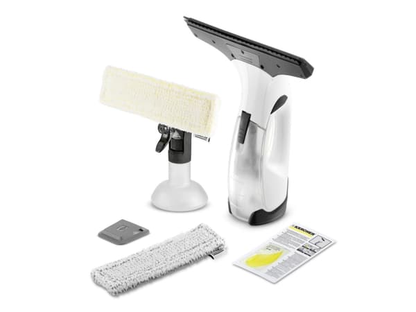 Kärcher WV 2 Plus P, Svart, Vit, 0,1 l, 28 cm, 105 m², 3 h, 35 min Svart, Vit