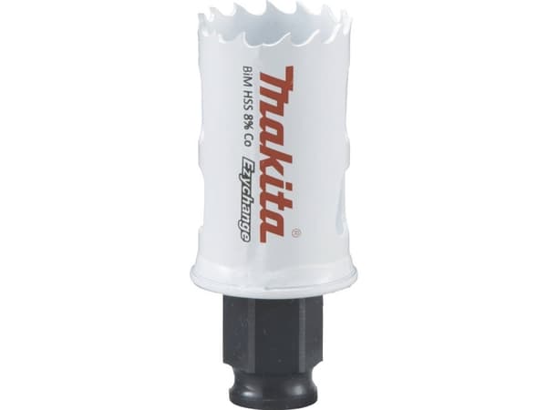 Makita E-03713, Yksi, Pora, Terästä, Alumiini, Muovi, Puu, Ruostumaton teräs, Valkoinen, Kaksoismetalli, 4,4 cm