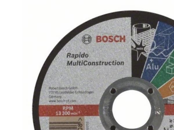 Bosch 2 608 602 384, levyleikkuri, Betoni, Metalli, Kirjometalli, Profiili, Terästä, Bosch, 11,5 cm, Monivärinen, 1 mm