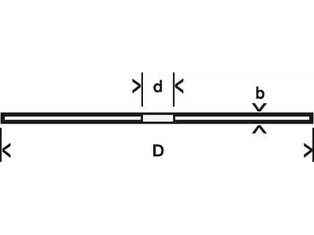 Bosch 2 608 602 384, levyleikkuri, Betoni, Metalli, Kirjometalli, Profiili, Terästä, Bosch, 11,5 cm, Monivärinen, 1 mm