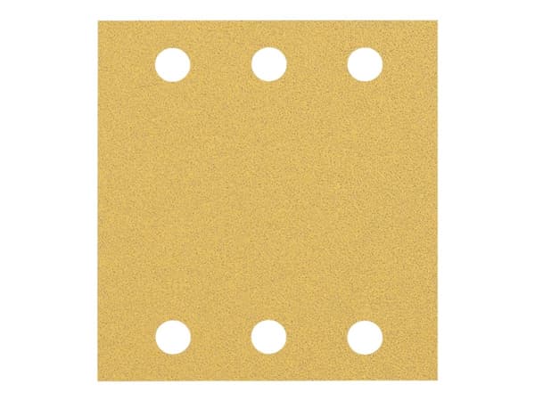 Bosch Expert C470 - Sandpapper - för lövträ, målarfärg på trä - 10 delar - rektangulär - grus: P80 - 115 mm x 107 mm