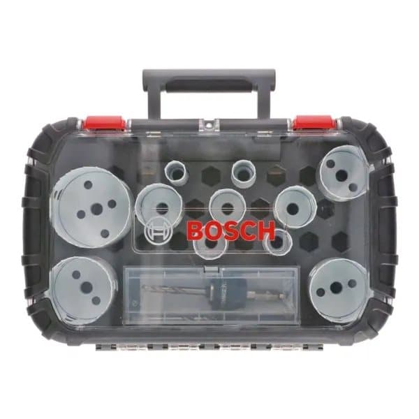 Bosch Progressor for Wood and Metal - Hullsagsett - for tre, metall, plast, tørrmur, rustfritt stål, ikke-jernholdig metall - 14 deler