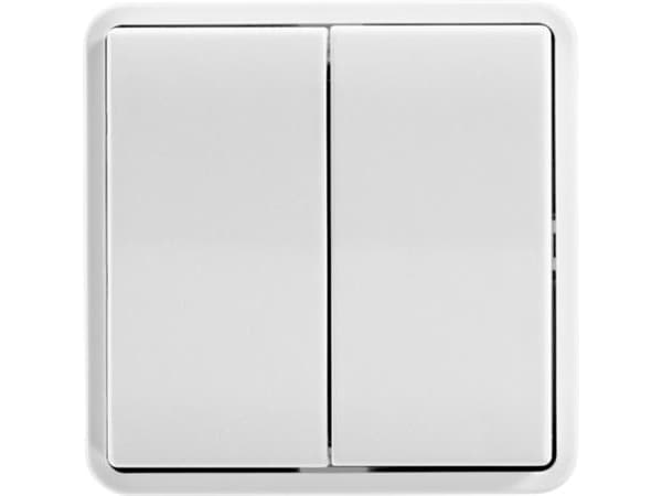 NIKO 4-tryk, trådløs, batteriløs, Bluetooth, DK-version uden symbol. Leveres uden ramme.