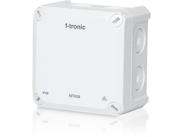 F-TRONIC Kalvolaatikko 85x85x54mm IP66 valkoinen