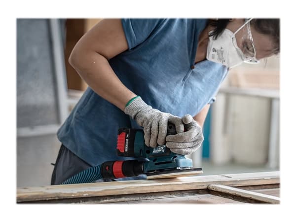 Bosch Expert C470 - Slipeark - for løvtre, maling på tre - 10 deler - delta - grovkorn: P180 - 100 mm x 150 mm