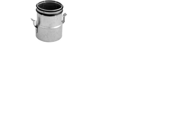 LINDAB InDomo pienennys RCFU8076 ø80:sta ø76 mm:iin Smart lock -toiminnolla letkun LFPE76/LFPEB76 liittämiseen.