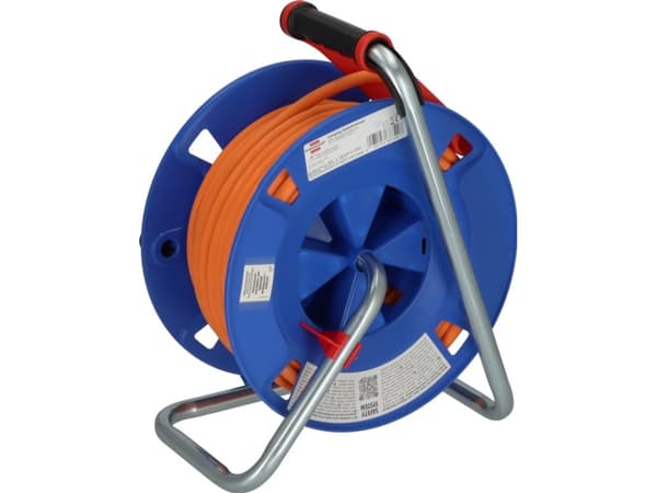 Brennenstuhl 1182690200, 25 m, Utomhus, IP44, Kyltålig, Oljetålig, Plast, Svart, Blå, Orange