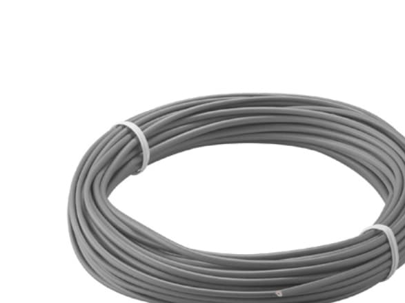 Goobay 55047, Kupari, 0,14 mm², Harmaa, Polyvinyylikloridi (PVC), CE, 10 m