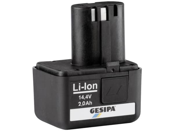 GESIPA Lithium-ion plug-in batteri, 14,4 V/2,0 Ah GESIPA