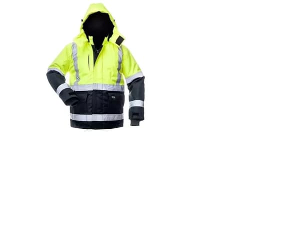 Kurtka męska CIRIUS JACKET CANVAS HI-VIS WJ-8946 YEL/BLU L