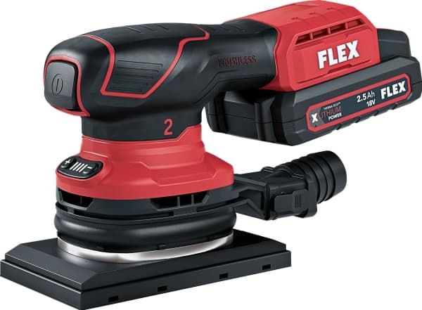 Flex rystepudser OSE 2-80 18-EC - 2,5 AH sæt