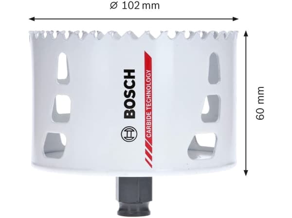 Bosch HULSAV CARBIDE POWERCHANGE 102MM L:60MM