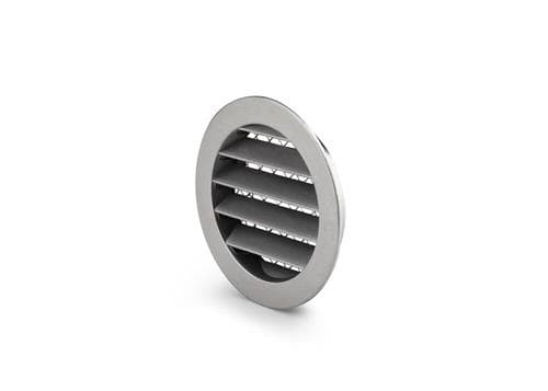 Gjutet aluminiumgaller ø80mm