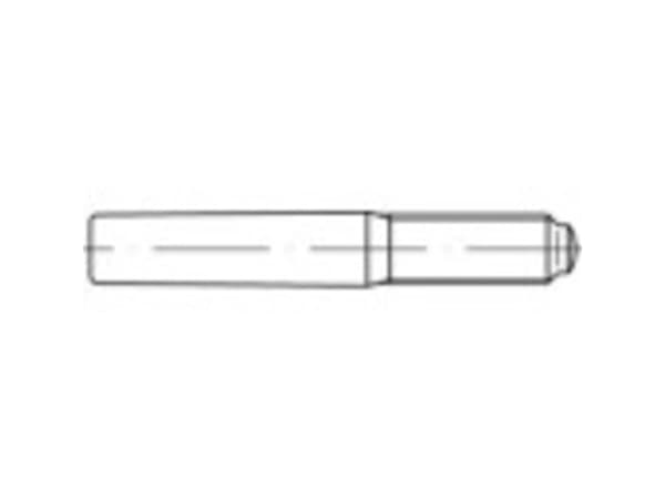 TOOLCRAFT TO-9979284 Kartiokynnet (Ø x L) 10 mm x 120 mm Teräs 10 kpl
