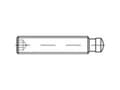 Miniatyrbilde 1 av 2: TOOLCRAFT TO-9977766 Pinolskrue M6 30 mm Stål Bruneret 10 stk
