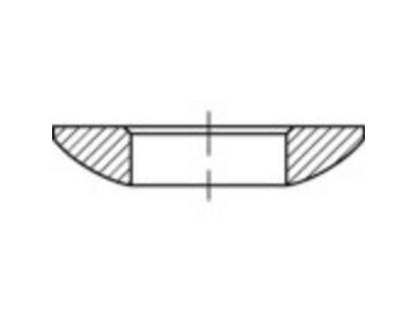 Kugleskriver 31 mm 56 mm Stål 10 stk TOOLCRAFT TO-9979080