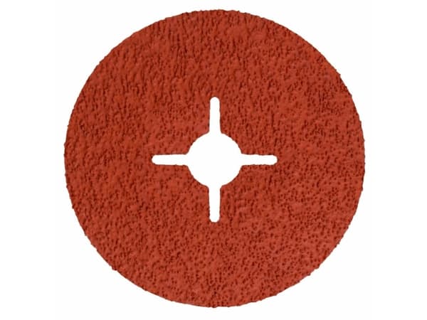 3M 7100099788, Slipeskive, Aluminium, Rustfritt stål, Ceramic fibre, 12000 RPM, Rød, Rund