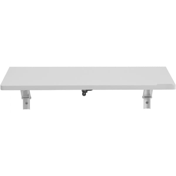 Väggmonterat hopfällbart laptopbord, 23,62x15,75 tum, perfekt för hemmakontor, platsbesparande design