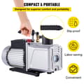 Pikkukuva 6 / 9: Kaksivaiheinen tyhjiöpumppu 12CFM, 340 l/min, 1/4" tuloaukko, tehokas ja luotettava