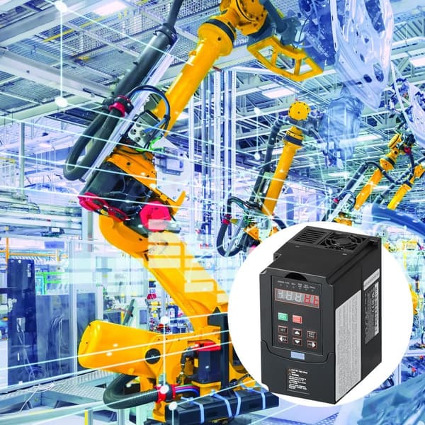 VFD 1HP 0,75KW 3,5Ampere 220V 1- eller 3-faset indgang, 3-faset udgang, 0-400Hz, høj effektivitet