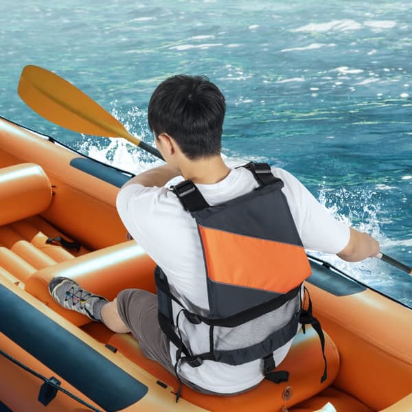 Vattensport flytväst PFD 80N, unisex, säker och bekväm flytväst för män och kvinnor