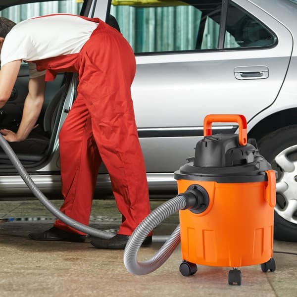 Våt/Torr Städsug 18L 6 Peak HP, Komplett Med Munstycken och Tillbehör, Orange