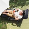 Miniatyrbillede 8 af 9: Zero Gravity stol 26", indendørs og udendørs hvilestol, ergonomisk design, komfortabel afslapning