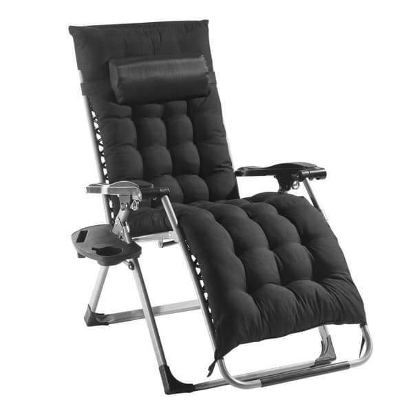 Zero Gravity stol 26", indendørs og udendørs hvilestol, ergonomisk design, komfortabel afslapning