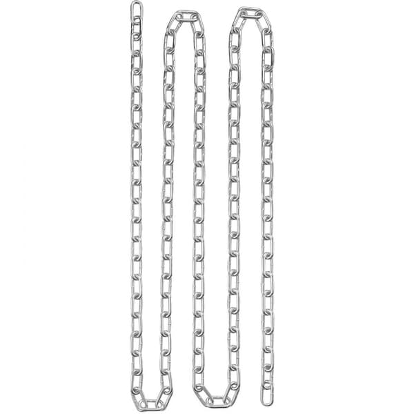 Zinkbelagt Bevis Coil Kæde Carbon Stål Kæde Sling 3/16" x 250' 1100lbs, stærk og holdbar, til tunge laster, rustfrit design