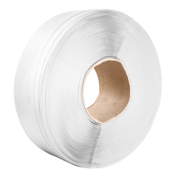 PP-bandningsrulle 1/2" x 0,03" x 9900', förpackning, stark bandingrem, 243lbs belastning