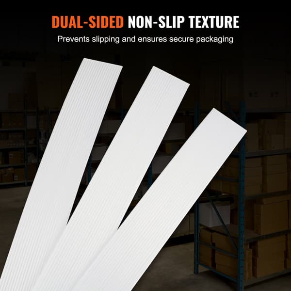Vävd bandrulle förpackning 1/2" x 0,03" x 660', bandingrem 882 lbs, hållbar, kraftfull, lång räckvidd
