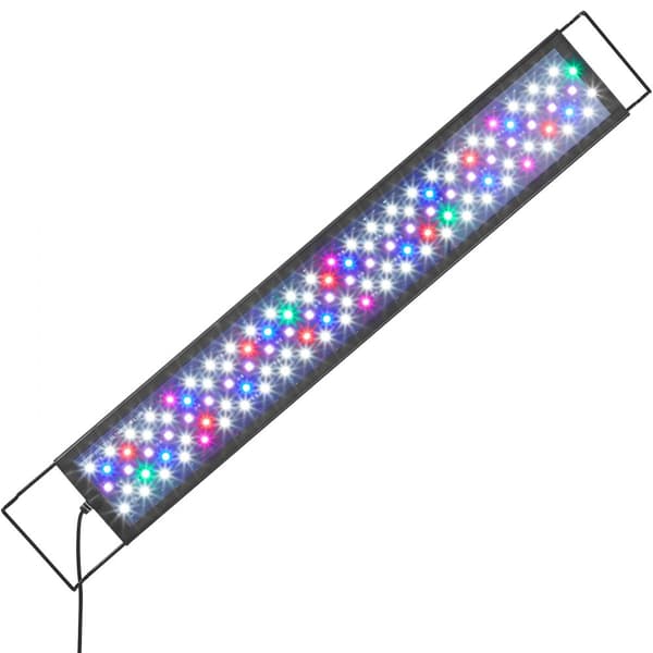 Fuld Spektrum Akvarielampe med LCD-skærm til 24"-30" Ferskvandsbeholder - 22W Effekt